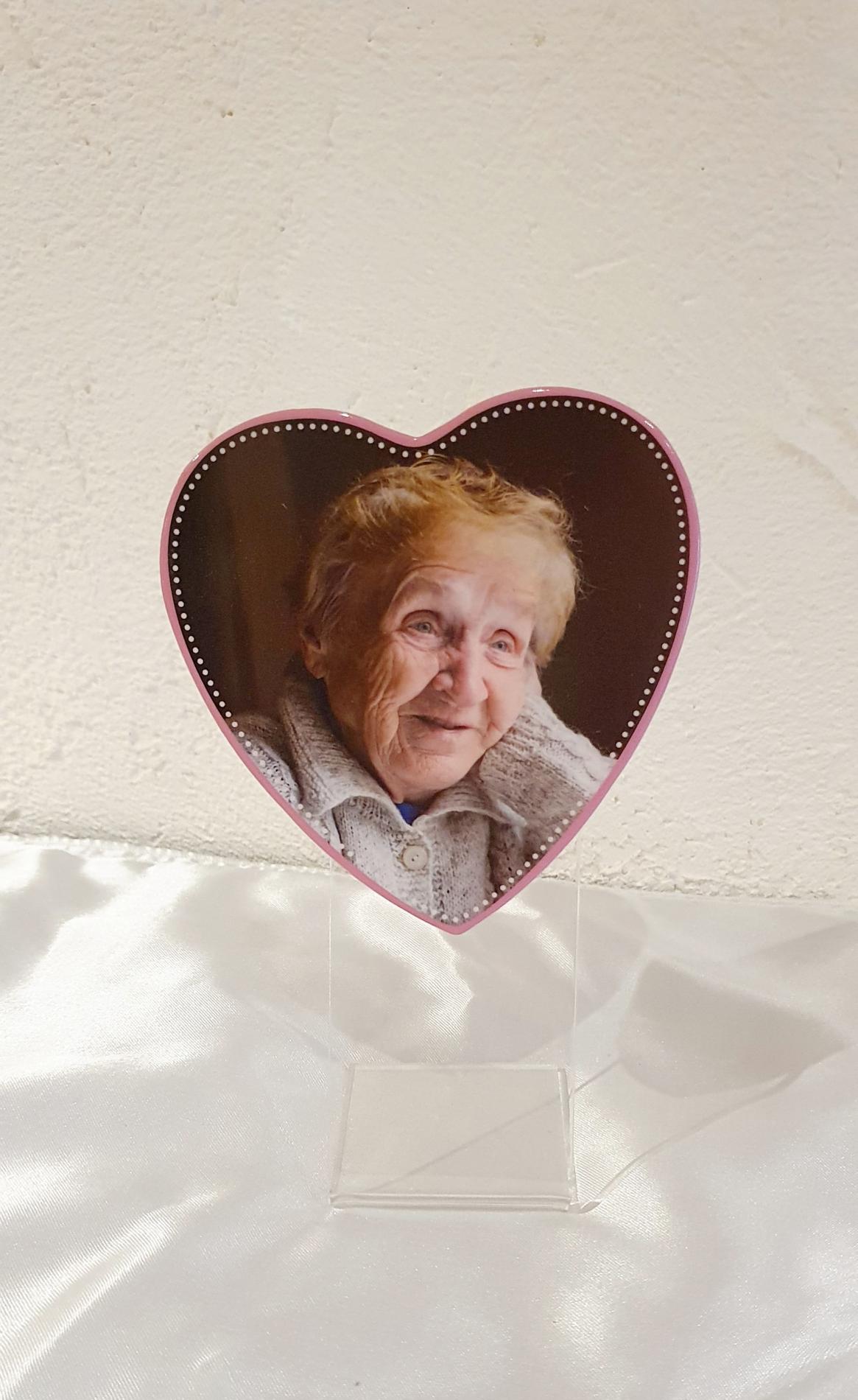 Médaillon forme Cœur Souvenir